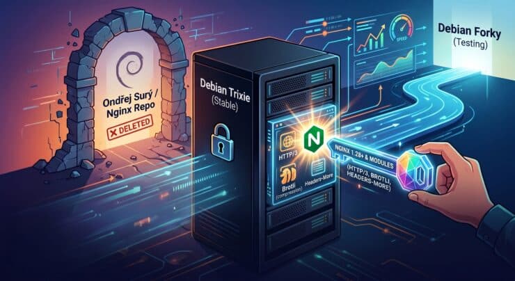 Nach Sury-Aus: nginx-Backport für Debian Trixie inklusive Zusatzmodule